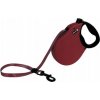 Alcott Expedition 7,5m Red dlhé automatické vodítko pre psa, červená S/M