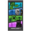 Carbotex Detská osuška Minecraft Mobs Monsters, 70 x 140 cm