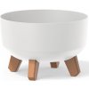 PROSPERPLAST Kvetináč GRACIA LOW 23,5 cm biely