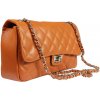 NovaKabelka.sk Eliana Argento Camel kožená talianska crossbody kabelka camel