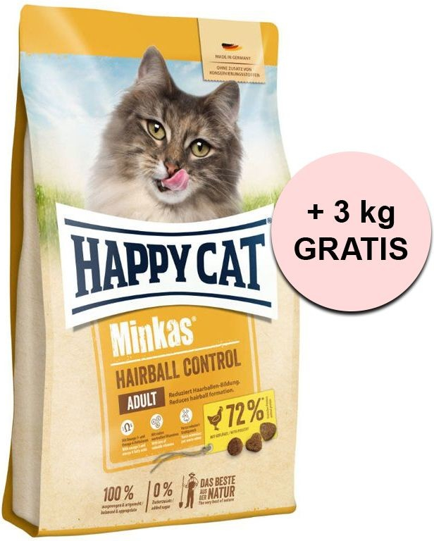 Happy Cat Minkas Hairball Control 10 kg