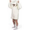 COZY NOXXIEZ CH363 Ovečka hrejivá televízna mikinová deka s kapucňou pre teenagerov a dospelých