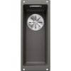 Blanco Subline 160-U granitový drez 40x16 cm sivá/grafitová/ónyxová 526799