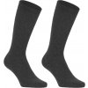 Dlhé bambusové ponožky SCHOLL, BAMBOO REGULAR 2P tmavo sivá 39-42