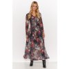 Makadamia Dámske dlhé šaty 46 M813 | farebná M813 - 36 (S) M813