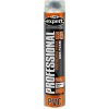 EXPERT LINE PROFESSIONAL GUN FOAM 65 PVC letná montážna PUR pena pištoľová 840 ml