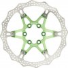 Reverse Brzdový kotúč 160 mm, 6 dier, Alloy/Steel, Light Green