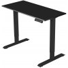 Delso Výškovo nastaviteľný stôl ADJUSTER PRO 70 x 140 cm čierna / čierna