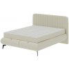 Čalúnená posteľ ALEXA 180x200 cm s matracmi a úložným priestorom béžová MF0026 + záruka 3 roky zadarmo + záruka 3 roky zadarmo