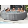Bestway 6001J Vírivka Lay-Z-Spa HAWAII Hydromassage AirJet, pre 8 osôb, WIFI Aplikácia, sivá