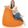 Sedací vak Bag Sako Nylon – vodeodolný vak do exteriéru, 3 veľkosti Farba: Oranžová, Rozmer:: XXL