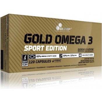 Olimp Gold Omega 3 Sport Edition 120 kapsúl