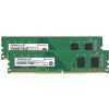 DIMM DDR4 16GB KIT (2x8GB) 2666MHz TRANSCEND 1Rx16 1Gx16 CL19 1.2V JM2666HLG-16GK