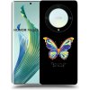Picasee silikónový prehľadný obal pre Honor Magic5 Lite 5G - Diamanty Black