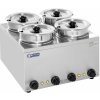 Royal Catering Polievková stanica - 4 x 11 l - 600 W RCBM-4/4R