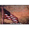 Ceduľa We The People USA 30cm x 20cm Plechová tabuľa