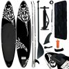 Nafukovací Stand Up Paddleboard 305x76x15 cm čierny-ForU-92746