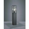 TRIO 401860142 GARONNE Záhradný stĺpik 140mm E27 1X60W IP44 Antracit, transparentná
