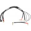 LRP Electronic Nabíjecí kabel 35cm 2x2S LiPo HARDCASE z G4 na P4/5 včetně balančního konekt. XH (L499000)