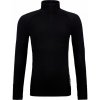 Dámske Merino tričko 230 Competition Zip Neck Ortovox Black Raven veľkosti oblečenia XS