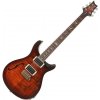 PRS SE Custom 24 Semi-Hollow Piezo OB Orange Tiger Smokeburst