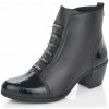 Dámska členková obuv RIEKER Y2162-00 čierna W4 39