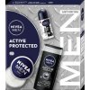 Nivea Men Active Protected darčekový set roll-on 50ml+krém 75ml+sprchový gél 250ml