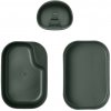 Třídílná jídelní sada WILDO Camp-A-Box Basic OLIVE