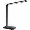 tectake 405198 stolná lampa novaly, led, stmievateľná, skladacia, 5w - čierna, za kus