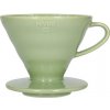 Hario Dripper V60-02, keramický, tmavozelený