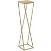 Luminex Stojan na kvety LU0438 100 x 24 cm zlatá