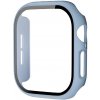 AppleMix Tvrdené sklo + rámček pre Apple Watch 42 mm Series 10 - svetlomodré