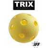 Florbalová loptička TRIX - žltá