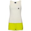 Fila SET TANK IN JERSEY SHORT PANTS IN FRENCH TERRY biela žltá