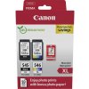 Canon PG-545XL/CL-546XL Photo Value Pack atramenty originál čierna, zelenomodrá, purpurová, žltá; 8286B011