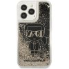 Karl lagerfeld Liquid Glitter Gatsby Apple iPhone 13 Pro černé