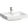 LAUFEN Meda závesné umývadlo s otvorom, s prepadom, 550 x 460 mm, matná biela, H8161127571041