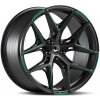 BARRACUDA RAZZER hliníkové disky 10,5x22 5x120 ET40 Mattblack GREEN Puresports