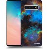 Picasee silikónový čierny obal pre Samsung Galaxy S10 G973 - Space