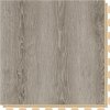 Šedá plastová vinylová dlažba Fortelock Business Scandinavian Oak W002 Beige - dĺžka 66,8 cm, šírka 66,8 cm, výška 0,7 cm