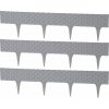 Strend Pro StonePalisade 79 x 20 x 9,5 cm grafit 3 ks