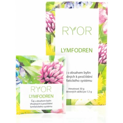 RYOR Lymfodren bylinný čaj 20 x 1,5 g