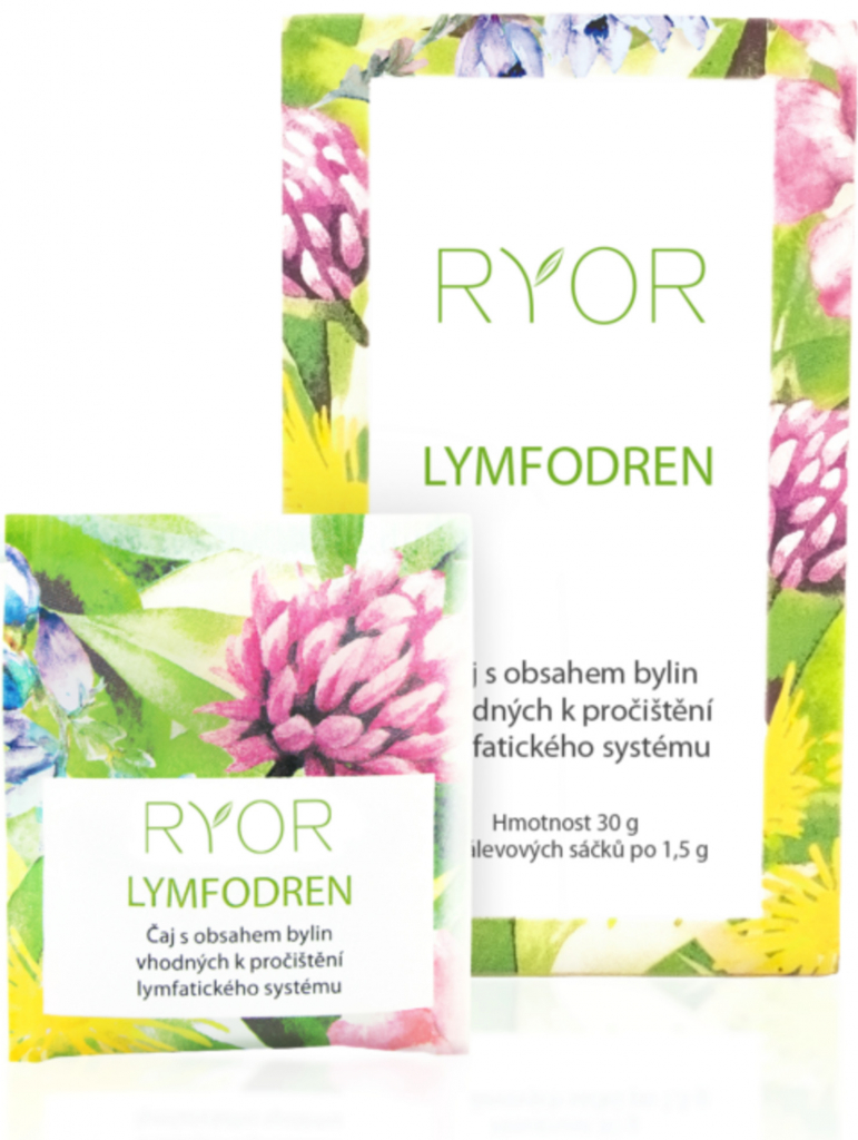 RYOR Lymfodren bylinný čaj 20 x 1,5 g