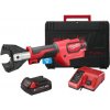 Milwaukee M18 ONEHCC-201C FSW SET Aku hydraulické nůžky ONE KEY na kabely až 35 mm (2,0 Ah)