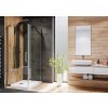Aquatek PARTY R11 Rohový sprchový kút 100x80x195cm, krídlové dvere, chróm, číre sklo AQ PARTYR11CH100X8062