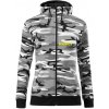 Hasiči názov samostatný - Mikina dámska trendy zipper s kapucňou - XL ( Šedý maskáč )