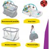 BABY EINSTEIN Postieľka s ohrádkou na hranie a klavírom 3v1 Kick & Snooze™ 0m+