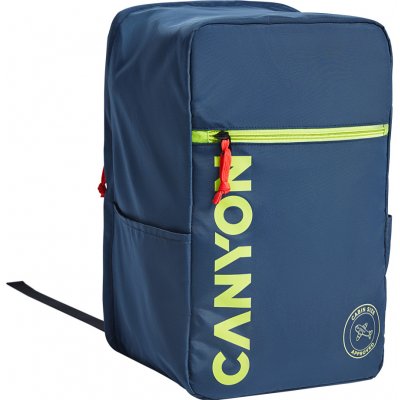 Canyon CSZ-02 modro-žltý CNS-CSZ02NY01 - Príručný batoh pre nízkonákladové letecké spoločnosti s priečinkom pre notebook 15.6"