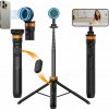 Selfie tyč Kf Selfie Stick stativ 162cm Magnetický Magsafe telefon Smartphone + dálkový ovladač / Kf09.139