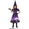 Strašidelná čarodejnica fialová - věk 10 - 12 roků - 142 - 148 cm